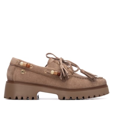 Mocasín de mujer marron Refresh 176029 | Troen Canarias