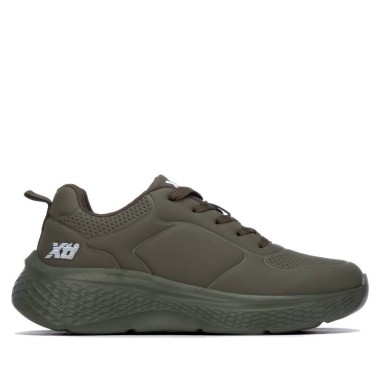 Zapatilla de mujer XTI verde 146271 | Troen Tenerife