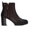 CARMELA 164283 marron cremallera |  Calzados Troen