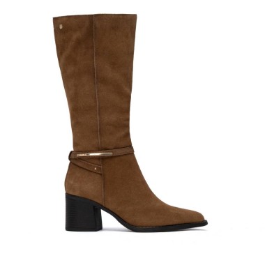 CARMELA 164399 marron cremallera |  Calzados Troen