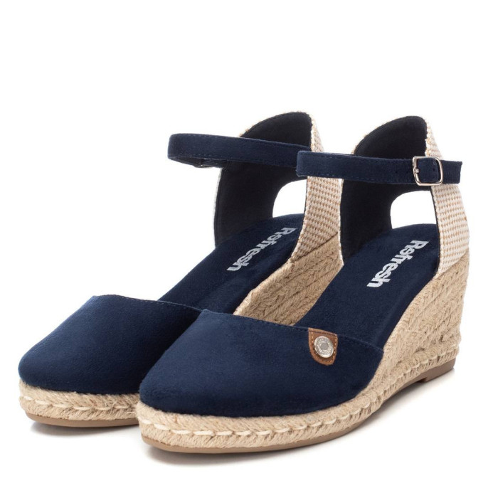 Alpargata de mujer azul Refresh 171882 | Troen Canarias