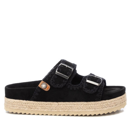 Alpargata de mujer Refresh negro 171950 | Troen Tenerife